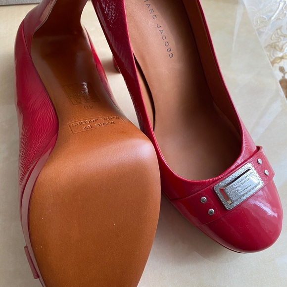 Marc by Marc Jacobs red platform pamp - Picture 2 of 7